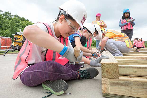 Summer camp inspires girls